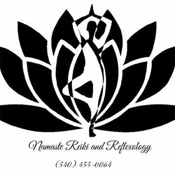 Namaste Reiki and Reflexology logo